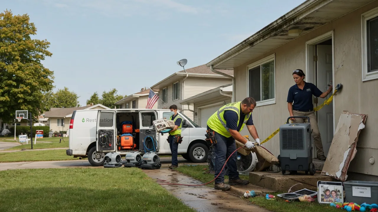 Water Damage Restoration in Cottage Grove, WI near me